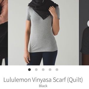 Lululemon quilted vinyasa scarf